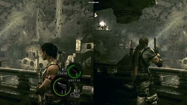 Resident Evil 5 - Cave - nice view (3D Vision) (1080p) смотреть онлайн