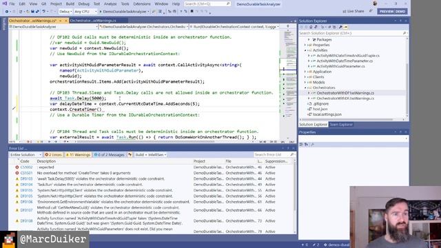 Durable Functions #10: How to Write Safe Orchestrations смотреть онлайн