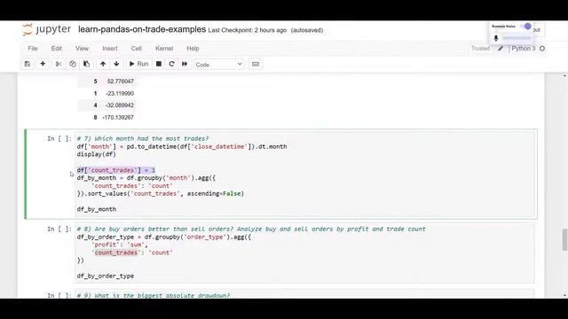 Learn Pandas on Trade Examples смотреть онлайн