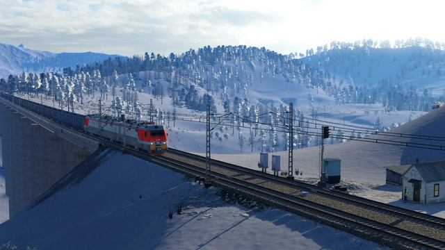 Самый высокий ж.д. виадук России,Красноярская ж.д. смотреть онлайн