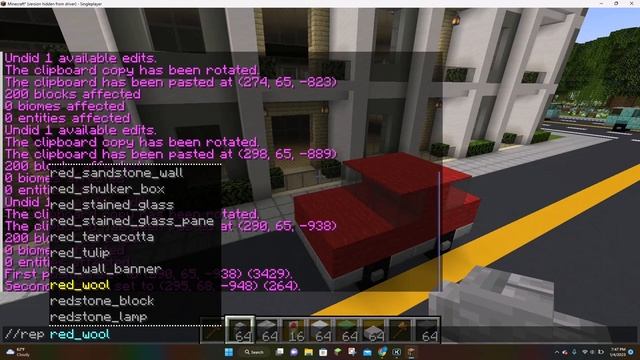 How To Replace Blocks With World Edit! смотреть онлайн