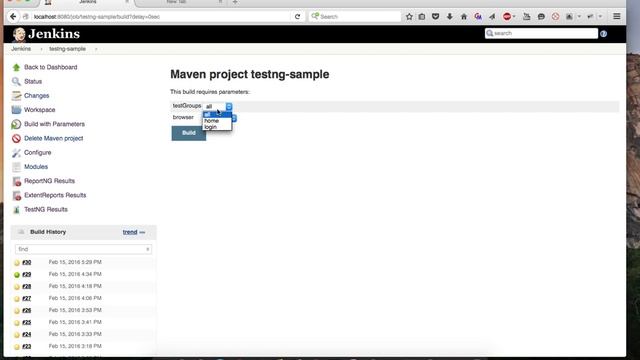 Jenkins: Automation Reports with Screenshots of Failed Tests Using TestNG Reporting plugins смотреть онлайн
