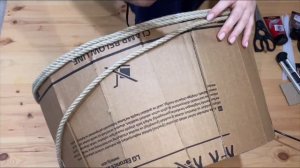 Корзина/юбочка для елки без плетения! Новогодний декор своими руками!