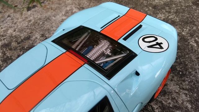 Ford GT40 AUTOart 1:18 смотреть онлайн
