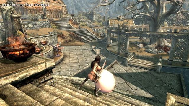 Skyrim SE Devourment, Lydia Vore Fun, Bonus. смотреть онлайн