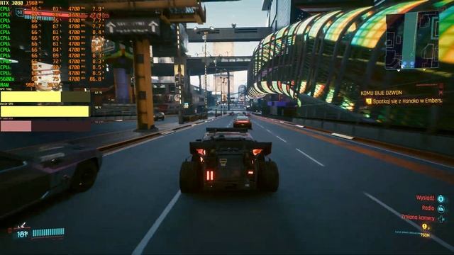 Cyberpunk 2077 | RTX 3080 | RTX ON | New Drivers 522.25 смотреть онлайн