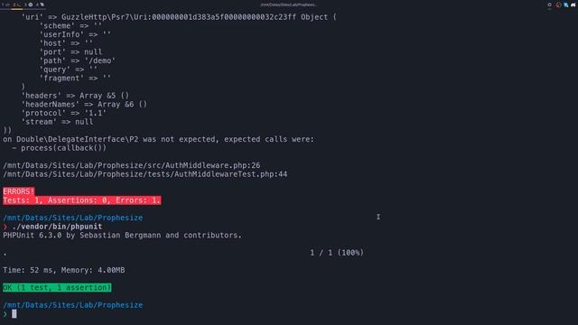 Tutoriel PHPUnit : PHPUnit Prophecy смотреть онлайн