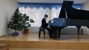 И. С Бах 3-х голосная инвенция  N3 Ре мажор. Шелковников Никита.