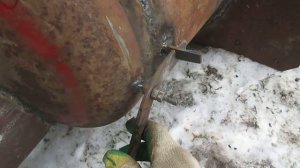 БАННАЯ ПЕЧЬ ИЗ ГАЗОВЫХ БАЛЛОНОВ // МОЙ ВАРИАНТ ИЗГОТОВЛЕНИЯ