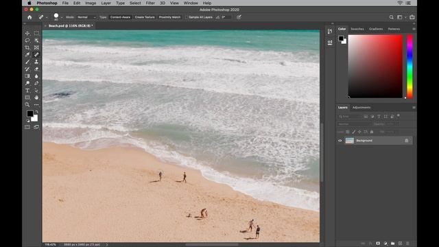 Spot Healing Brush in Photoshop - 60 Second Tutorial смотреть онлайн