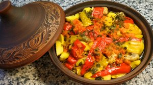 ТАЖИН курица с овощами. Как приготовить курицу в тажине