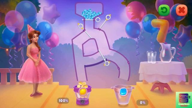 Gardenscapes Birthday Puzzles Solve Complete смотреть онлайн