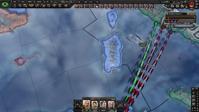 DROPPING BRAZILIANS INTO ROME! | HOI4: "Snakes On A Plane" Achievement смотреть онлайн