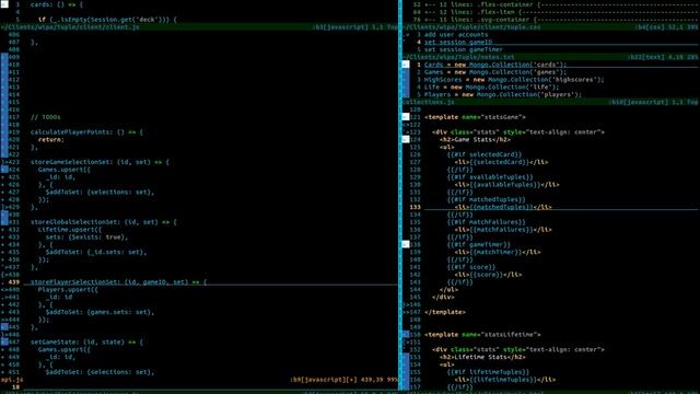 #Tuple coding in #vim by @iDoMeteor built with #MeteorJS смотреть онлайн