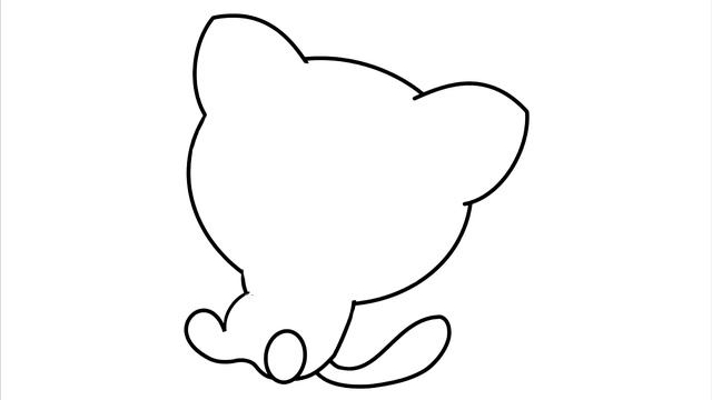 HOW TO DRAW A KITTY EASILY AND QUICKLY / DRAWING TRAINING смотреть онлайн