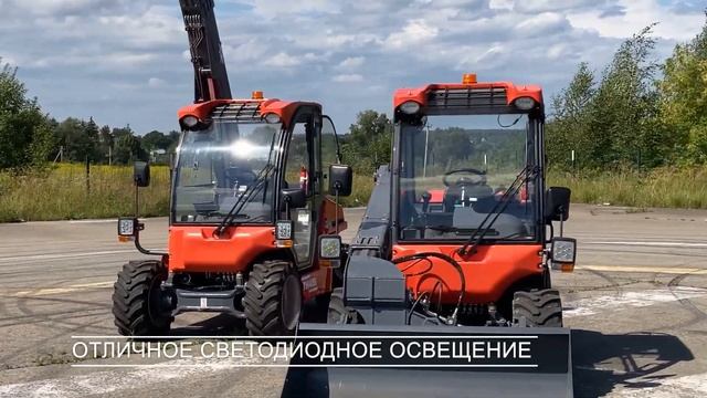 Телескопический погрузчик QUADTRAC TH415 смотреть онлайн