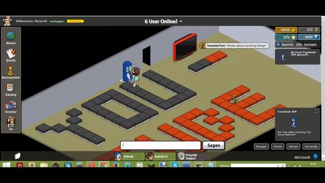 Habbo Retro Deutsch ab 20 Usern Bewerbungsrunden смотреть онлайн