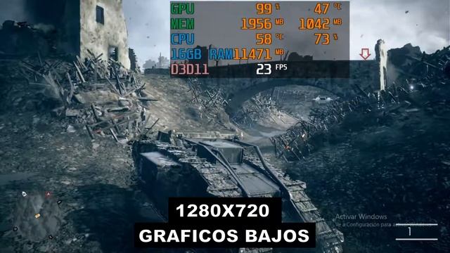 BATTLEFIELD 1 PENTIUM GOLD G6400 GT730 смотреть онлайн