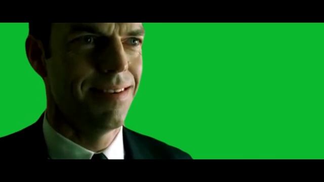 Agent Smith evil laugh from The Matrix Revolutions GREEN SCREEN смотреть онлайн