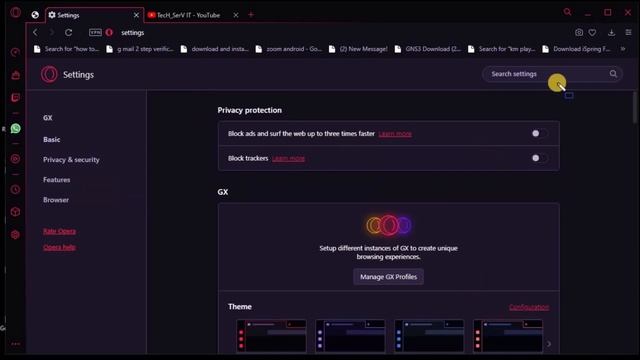 Block Ads and Tracker in Opera GX Browser | Enable Ad Blocker | Block Trackers смотреть онлайн
