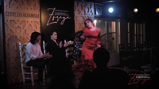 CLAUDIA LA DEBLA en el tablao Jardines de zoraya Granada смотреть онлайн