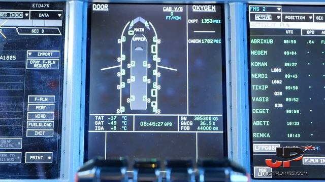 ETIHAD?? Airbus A380 Full Cockpit Flight Abu Dhabi to Paris | 2 Hour Film смотреть онлайн