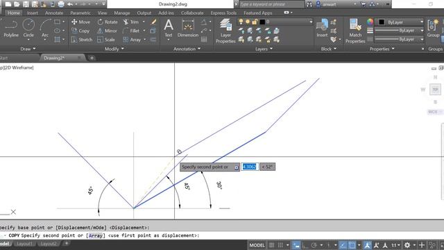 Suma y Resta de Vectores en AUTOCAD смотреть онлайн