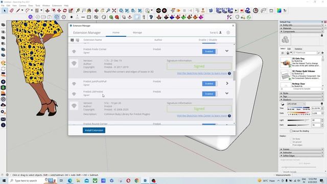 FREE ALTERNATIVE OF ROUND CORNER PLUGIN / SKETCHUP ESSENTIAL TUTORIAL смотреть онлайн