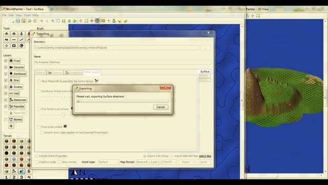 Minecraft: World Painter Tutorial/ Updates! School and Other Channel... смотреть онлайн