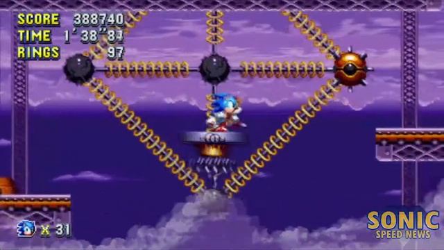 Sonic Mania Flying Battery Zone Act 1 & 2 Chaos Emerald Guide смотреть онлайн