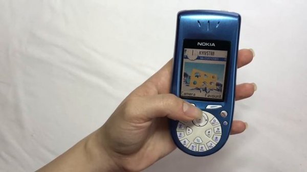 Nokia 3650 Blue (Unlocked) Smartphone Retro Mobile