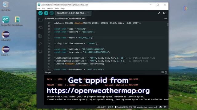 ESP8266 Clock with Weather forecast, 10/25/2022 смотреть онлайн