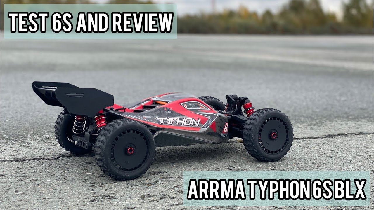 Arrma Typhon 6S BLX review V5 and TEST 6S, top speed test 6S! смотреть онлайн