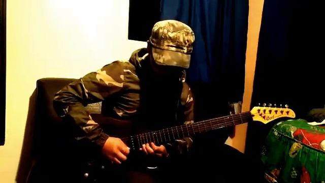 Pink Floyd inspired Cort G254 Superstrat смотреть онлайн