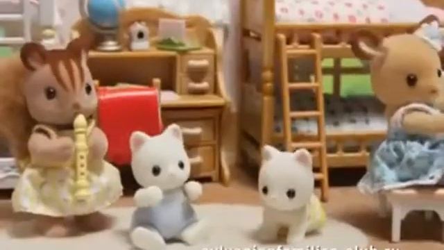 Sylvanian Families Трехэтажный дом Первые шаги смотреть онлайн