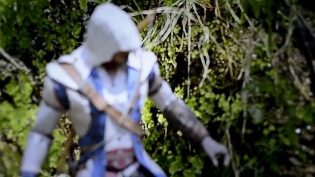 Assassins creed 3 - Connor Kenway Papercraft смотреть онлайн