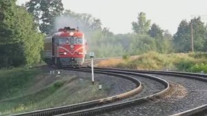 ТЭП60-0926 с поездом Вильнюс - Санкт-Петербург (№1)