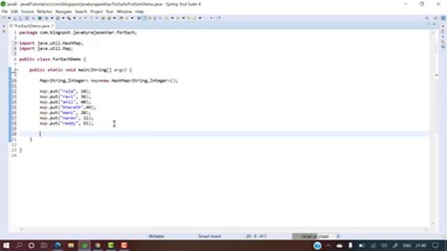#1 Java 8 forEach examples | forEach and Map | forEach and List | forEach and Set | Java 8 Tutorial смотреть онлайн