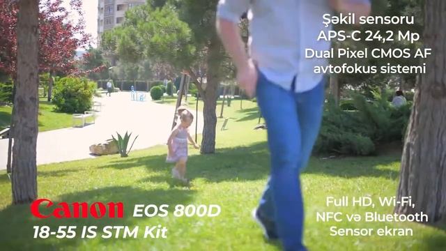 Fotokamera Canon EOS 800D 18-55 IS STM Kit смотреть онлайн
