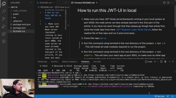JWT intro react implement | JWT-part-8 | JSON Web Token