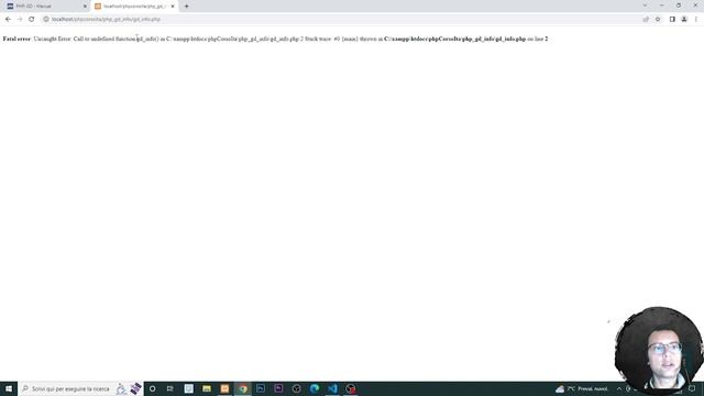 PHP GD - ATTIVARE GD LIBRARIES SU XAMPP смотреть онлайн