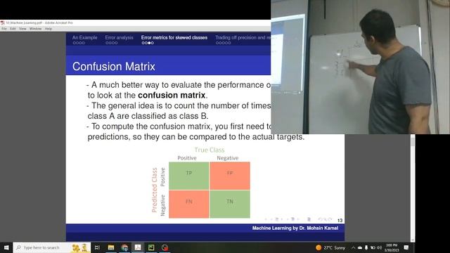 14 - Machine Learning (Precision, Recall, F1 Score, Skewed Class with examples) смотреть онлайн