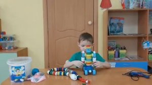 Баньков Никита МДОУ 4 -робот из крышек