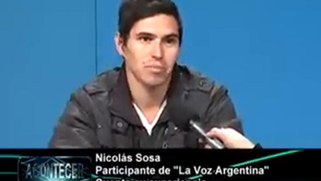 NICOLAS SOSA EXPERIENCIA EN LA VOZ ARGENTINA NEW смотреть онлайн