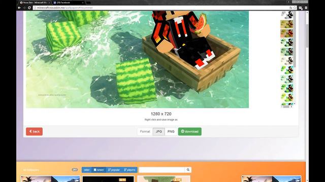 Jozhua Toturial - Como crear imágenes de minecraft. / wallpapers смотреть онлайн