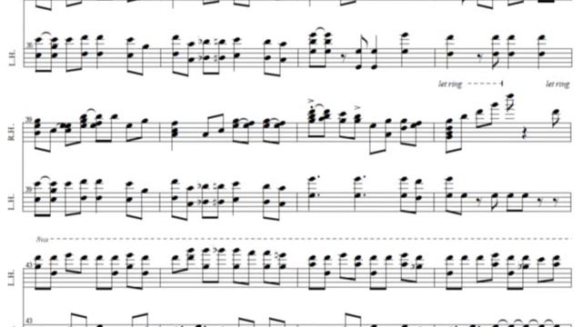 El Tango De Roxanne (Transcription For Piano)