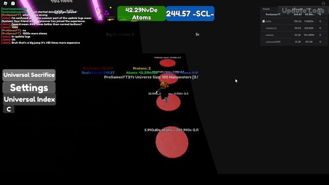 Button Simulator Universal Scale #2 - Reaching Carbon Nanotube! смотреть онлайн