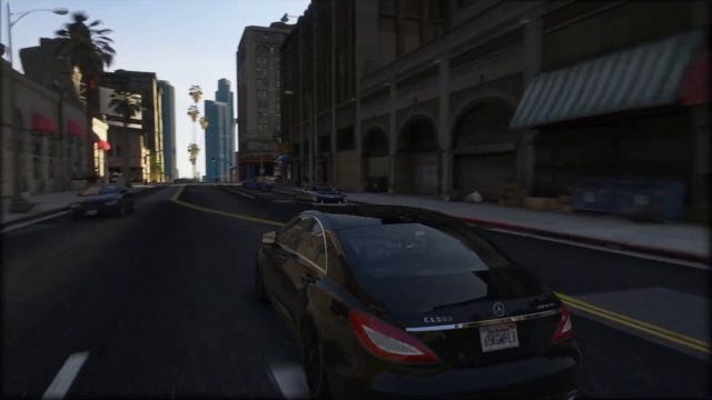 Mercedes Benz CLS 63 AMG | GTA V | Vegetation Mod | RTX 4080 Super смотреть онлайн
