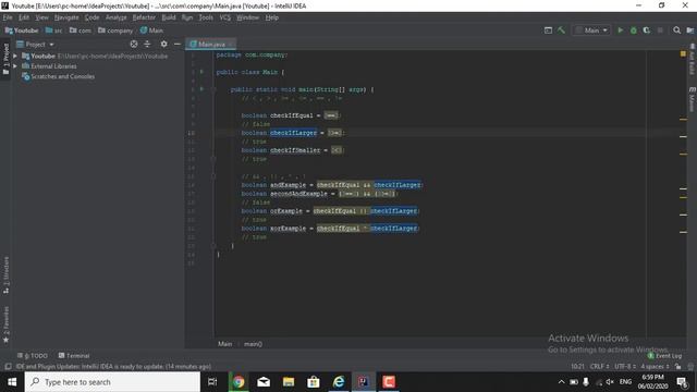 Java tutorials for beginners: Logical Operators смотреть онлайн