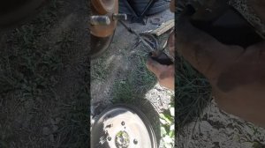 замена тормозных колодок тойота королла 120, барабанные тормоза